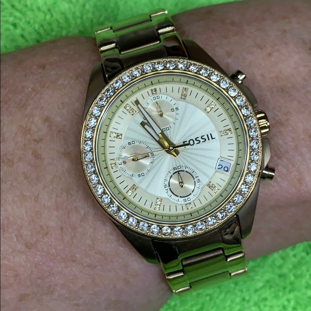 Fossil watch - Gold